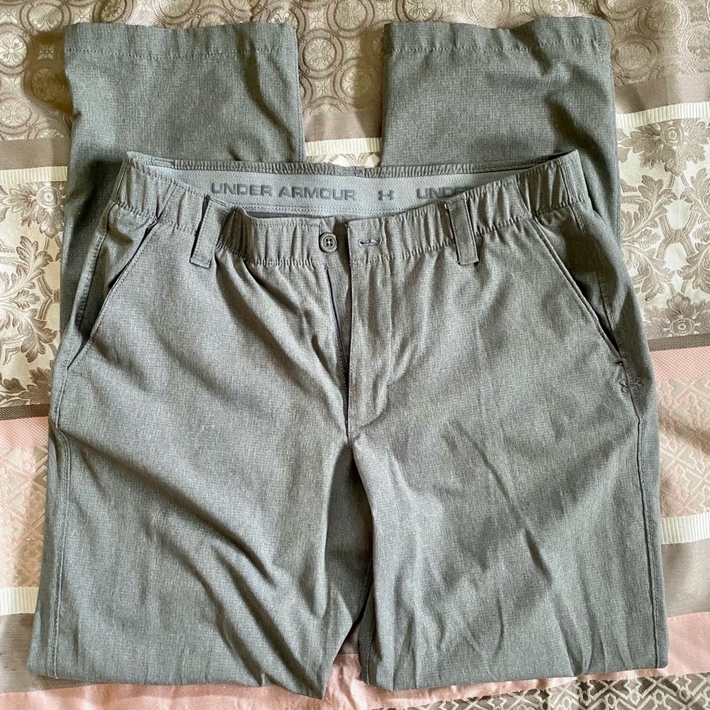 Men’s Under Armour Gray Dress Pants
